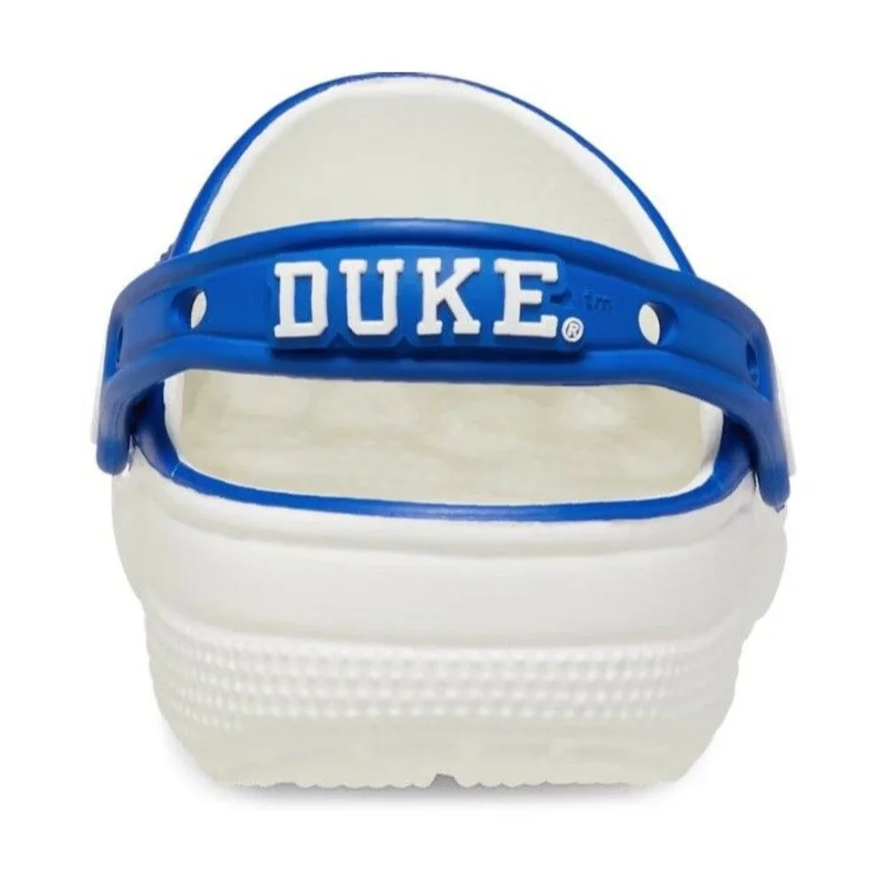Duke University Blue‎ Devils Crocs Classic Clogs For Men and Women Size M8/W10